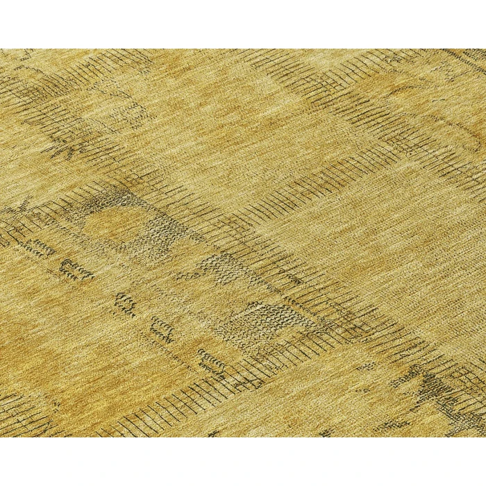 Chantille ACN685 Gold 8' x 8' Rug