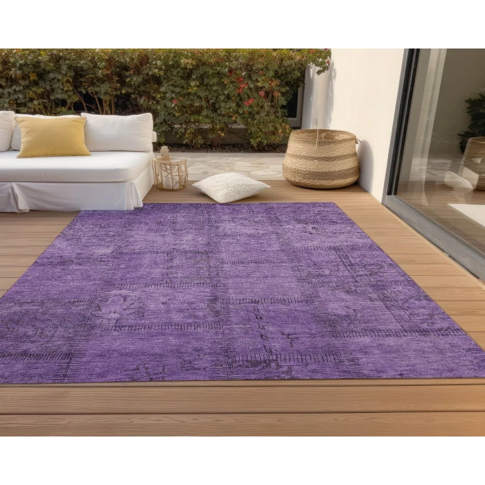 Chantille ACN685 Purple 8' x 10' Rug