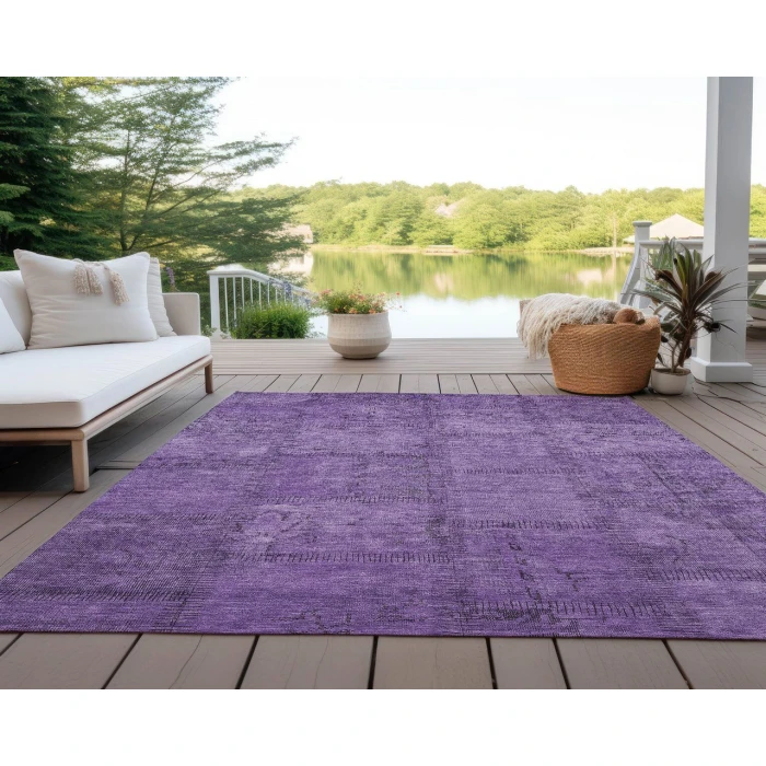 Chantille ACN685 Purple 8' x 10' Rug