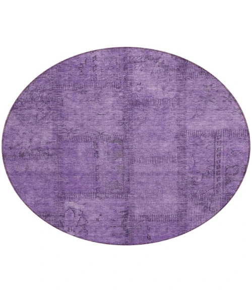 Chantille ACN685 Purple 8' x 8' Rug
