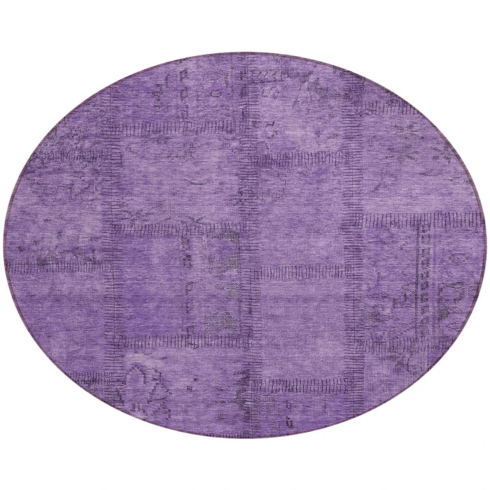 Chantille ACN685 Purple 8' x 8' Rug
