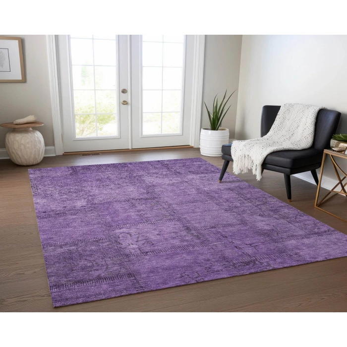 Chantille ACN685 Purple 8' x 10' Rug