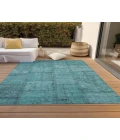 Chantille ACN685 Teal 9' x 12' Rug