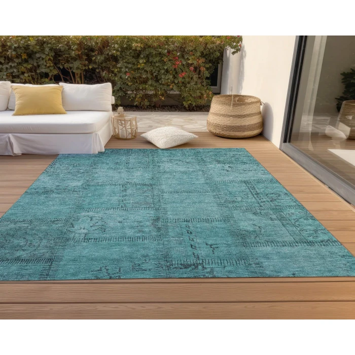 Chantille ACN685 Teal 8' x 10' Rug