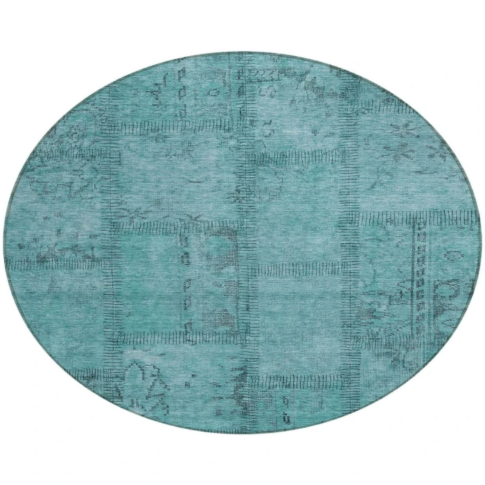 Chantille ACN685 Teal 8' x 8' Rug