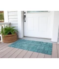 Chantille ACN685 Teal 1'8" x 2'6" Rug