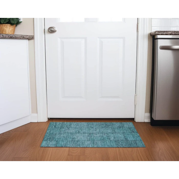 Chantille ACN685 Teal 1'8" x 2'6" Rug