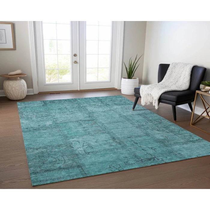Chantille ACN685 Teal 8' x 10' Rug