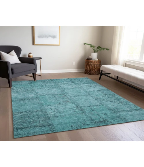 Chantille ACN685 Teal 9' x 12' Rug