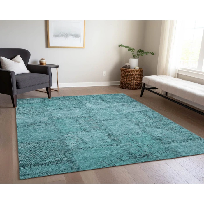Chantille ACN685 Teal 8' x 10' Rug