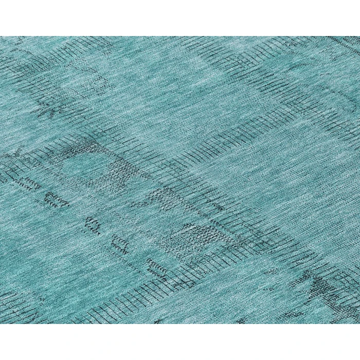 Chantille ACN685 Teal 8' x 8' Rug