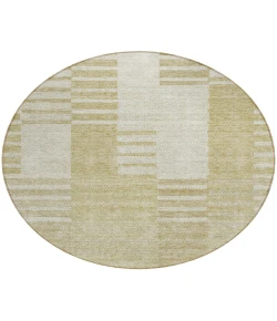 Addison Chantille ACN686 Beige 8 ft. x 8 ft. Round Rug