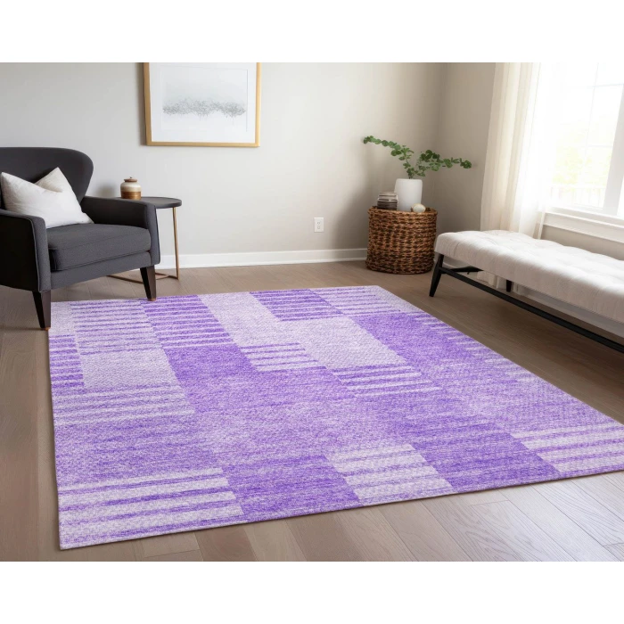 Chantille ACN686 Lavender 3' x 5' Rug