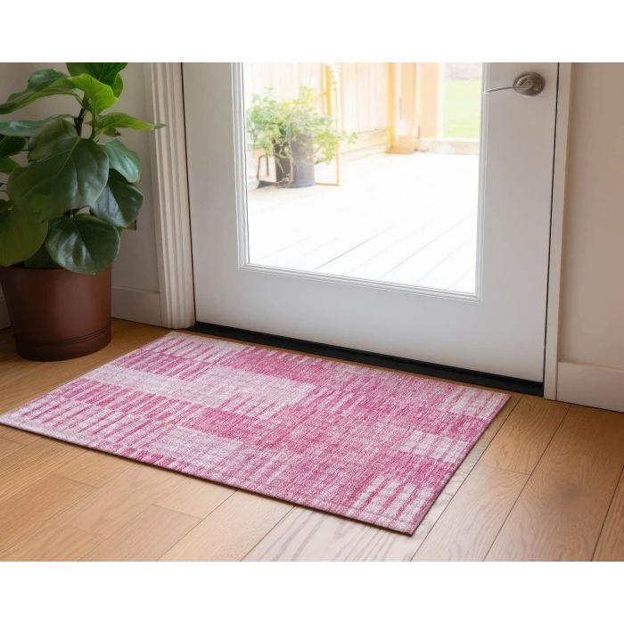 Chantille ACN686 Pink 1'8" x 2'6" Rug