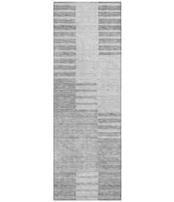 Addison Chantille ACN686 Silver 2 ft. 3 in. x 7 ft. 6 in. Runner Rug