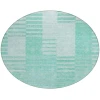 Addison Chantille ACN686 Teal 8 ft. x 8 ft. Round Rug