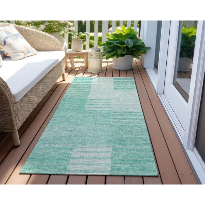 Chantille ACN686 Teal 2'3" x 7'6" Rug
