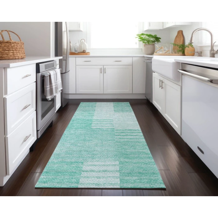 Chantille ACN686 Teal 2'3" x 7'6" Rug