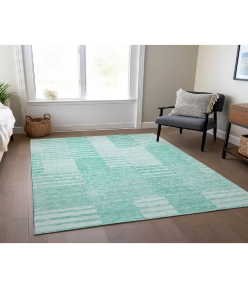 Chantille ACN686 Teal 5' x 7'6" Rug