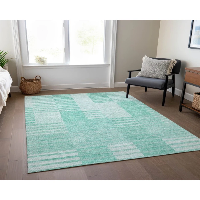 Chantille ACN686 Teal 9' x 12' Rug