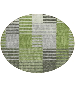 Addison Chantille ACN687 Green 8 ft. x 8 ft. Round Rug