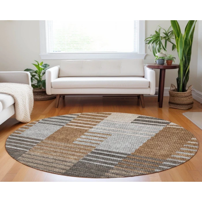 Chantille ACN687 Paprika 8' x 8' Rug