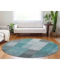 Chantille ACN687 Teal 8' x 8' Rug