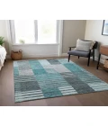 Chantille ACN687 Teal 2'6" x 3'10" Rug