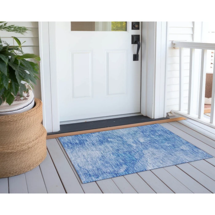 Chantille ACN688 Blue 1'8" x 2'6" Rug