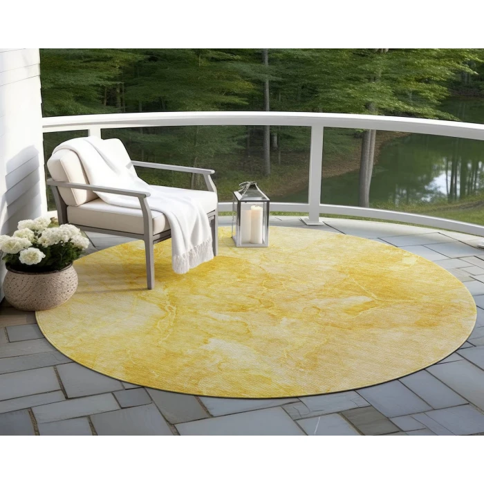 Chantille ACN688 Gold 8' x 8' Rug