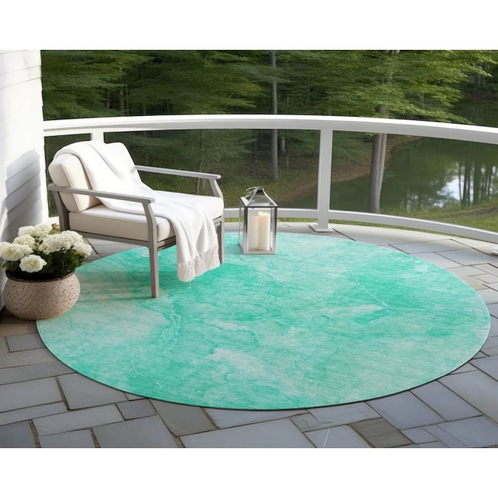 Chantille ACN688 Teal 8' x 8' Rug