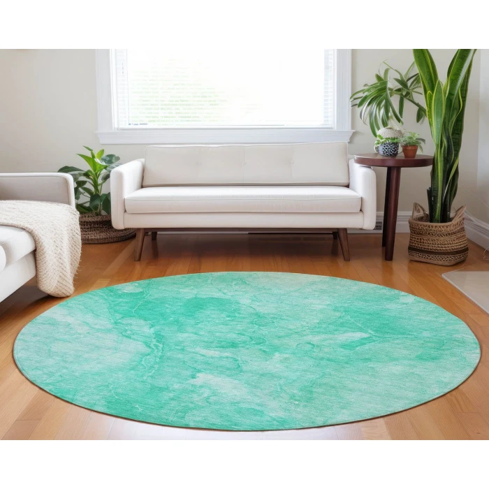 Chantille ACN688 Teal 8' x 8' Rug