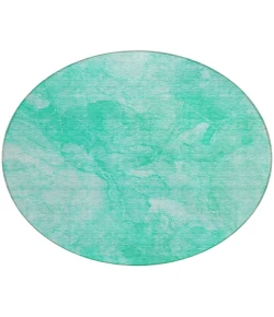 Addison Chantille ACN688 Teal 8 ft. x 8 ft. Round Rug