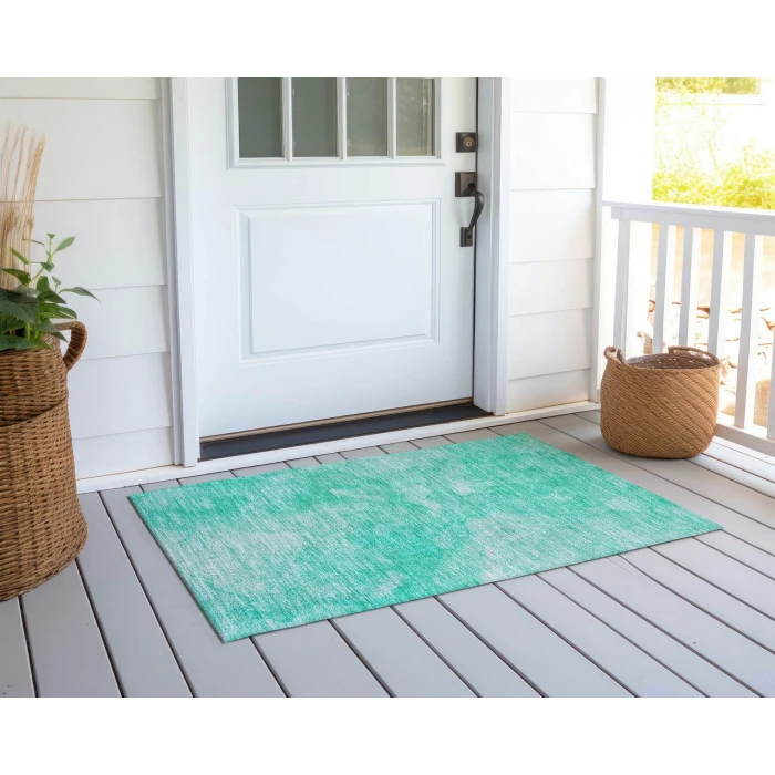 Chantille ACN688 Teal 1'8" x 2'6" Rug