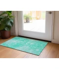 Chantille ACN688 Teal 1'8" x 2'6" Rug