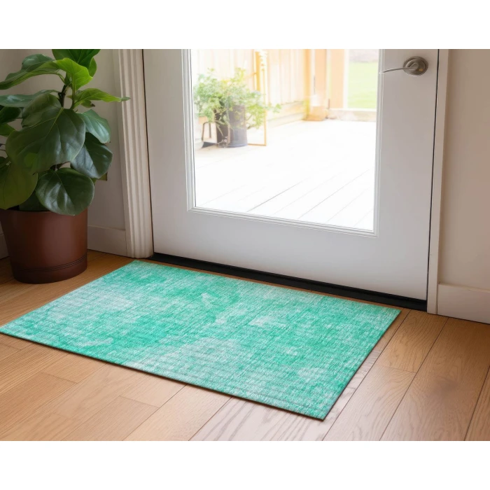 Chantille ACN688 Teal 1'8" x 2'6" Rug