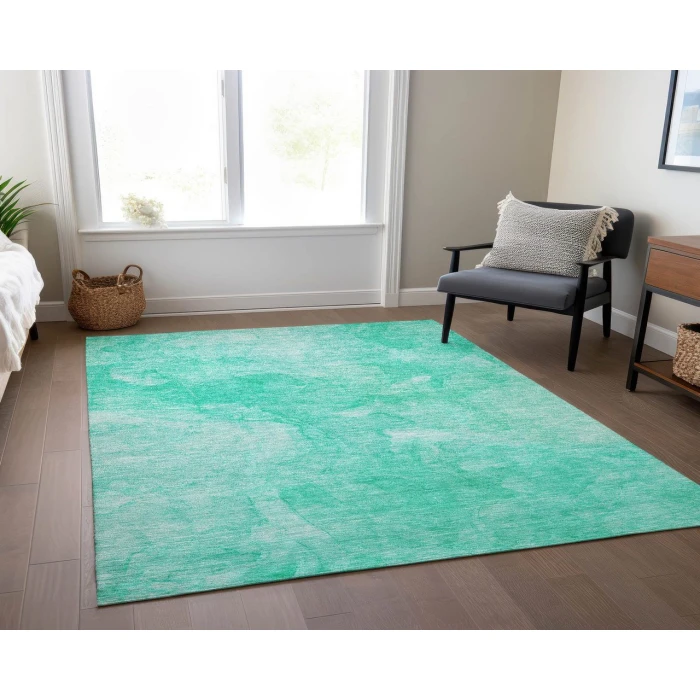 Chantille ACN688 Teal 2'6" x 3'10" Rug