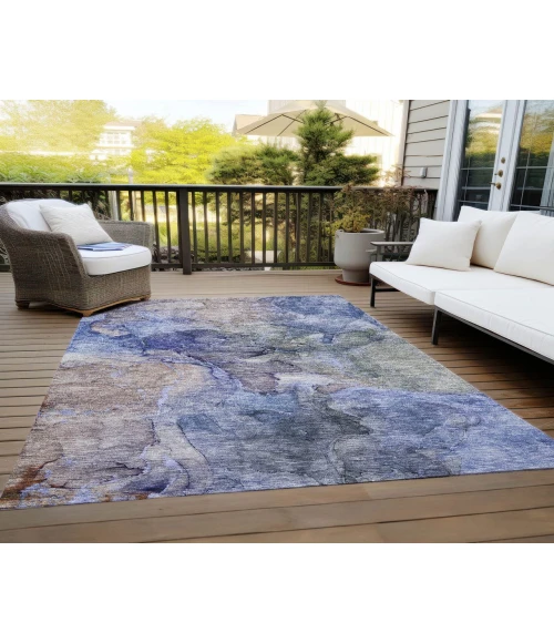 Chantille ACN689 Blue 5' x 7'6" Rug