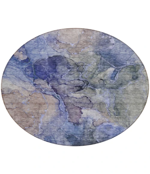Chantille ACN689 Blue 8' x 8' Rug