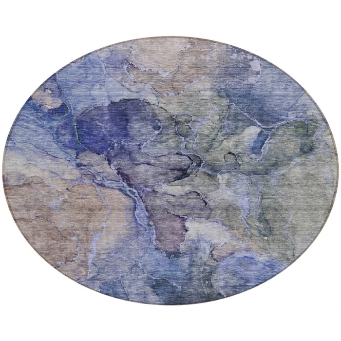 Chantille ACN689 Blue 8' x 8' Rug