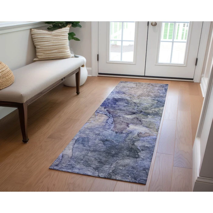 Chantille ACN689 Blue 2'3" x 7'6" Rug