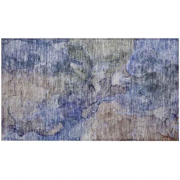 Chantille ACN689 Blue 1'8" x 2'6" Rug