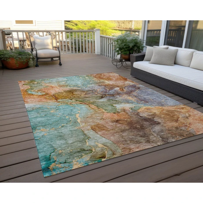 Chantille ACN689 Coral 9' x 12' Rug