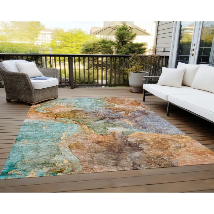 Chantille ACN689 Coral 9' x 12' Rug