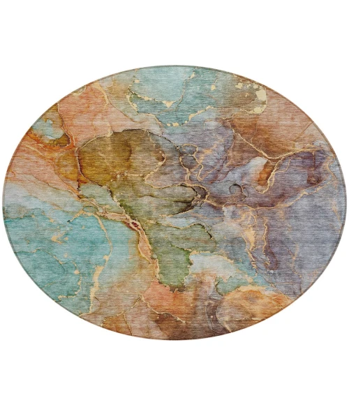 Chantille ACN689 Coral 8' x 8' Rug