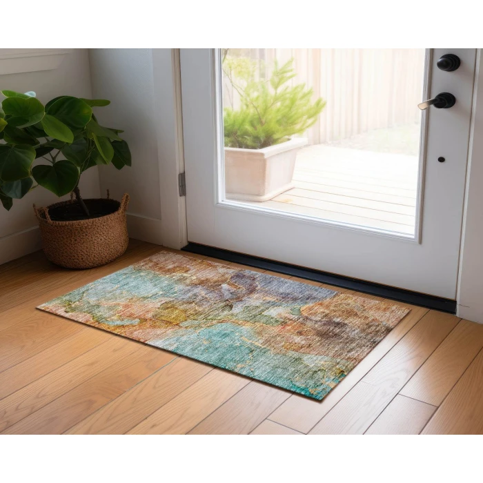 Chantille ACN689 Coral 1'8" x 2'6" Rug
