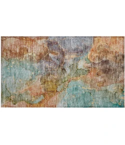 Addison Chantille ACN689 Coral 1 ft. 8 in. x 2 ft. 6 in. Rectangle Rug