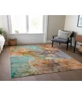 Chantille ACN689 Coral 3' x 5' Rug