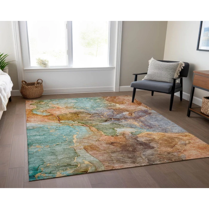 Chantille ACN689 Coral 9' x 12' Rug