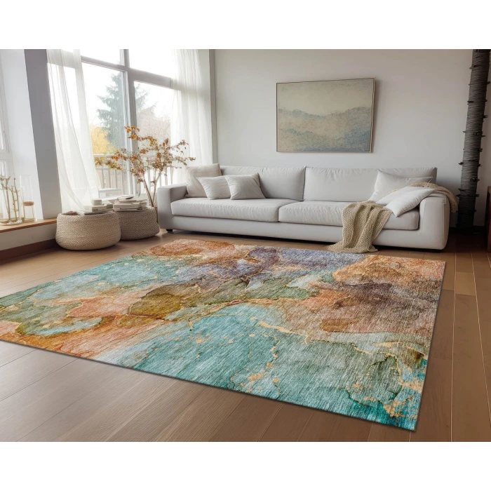 Chantille ACN689 Coral 9' x 12' Rug